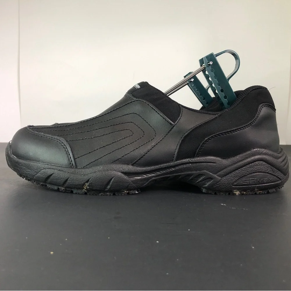 SR Max Charlotte Men's Slip-On Work Shoes – Size‎ 8.5, Slip-Resistant & Stylish